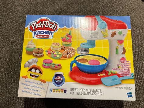 Play Doh Kitchen Creations Spinning Treats Mixer Food Set With 5 Cans Sealed Ebay