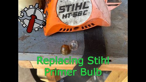 Repairing Stihl Pole Saw Primer Bulb Youtube