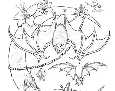 Colouring Heaven Creatures Of The Night Special Etsy