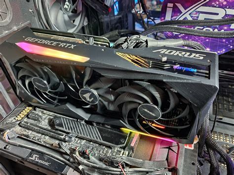 Обзор видеокарты Gigabyte Aorus GeForce RTX 3070 Ti Master (8 ГБ)