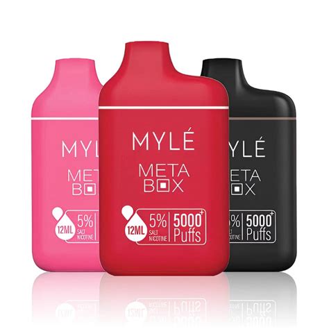 Get Your Myle Meta Box Disposable Best Vape Store In Riyadh