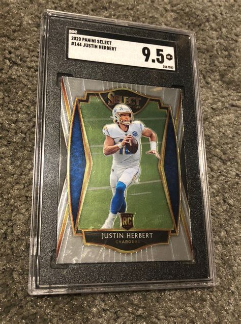 Select Premier Level Justin Herbert Sgc Ebay