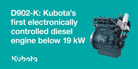 The Kubota D902 K Where Compact Engine Tradition Meets Innovation Kubota