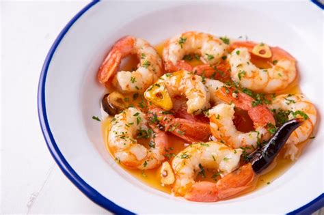 Gambas Al Ajillo Tapa Espa Ola Gambas Al Ajillo Gambas Cocinadas Con