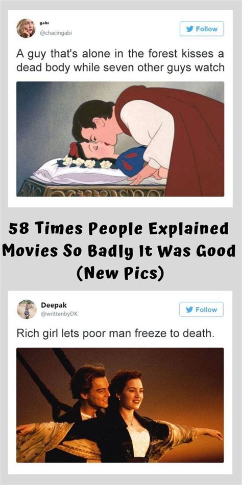 58 Times People Explained Movies So Badly It Was Good New Pics