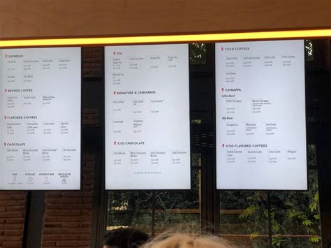 Menu At Espressolab Roastery Istanbul