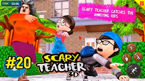 Scary Teacher 3D GamePlay Prank With Miss T Scary Teacher New Update