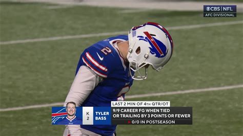 Buffalo Bills kicker Tyler Bass' would-be game-tying FG sails wide ...