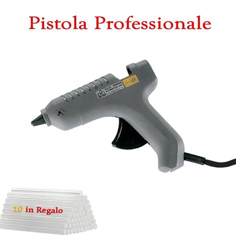 Pistola Colla A Caldo Professionale Con Tubetti In