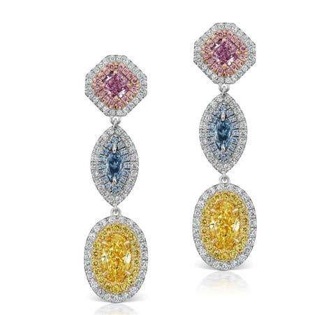 Yellow Diamond Earrings – Rare Colors