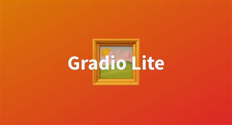 Gradio Lite A Hugging Face Space By Osanseviero