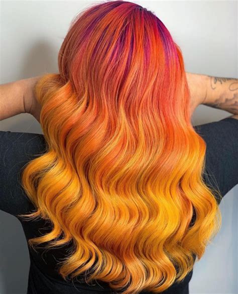 Orange And Yellow Hair