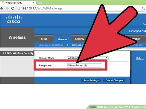 How To Change Your Wi Fi Password 7 Steps With Pictures