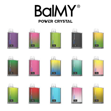 Balmy Rechargeable Puffs Usb C Type Disposable Vape Box China