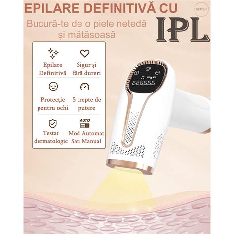 Epilator IPL Cu Laser Epilare Definitiva Fara Durere 999 999