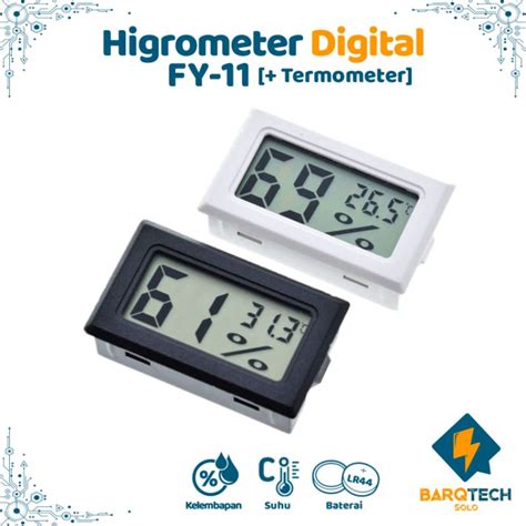 Jual Higrometer Digital Termometer Fy Mini Digital Hygrometer