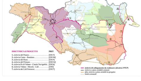 Accordo Per Il Completamento E La Messa A Sistema Delle Ciclovie Ferraresi