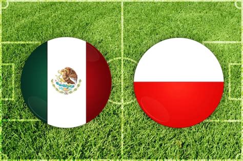 Premium Photo Illustration For Football Match Mexico Vs Poland