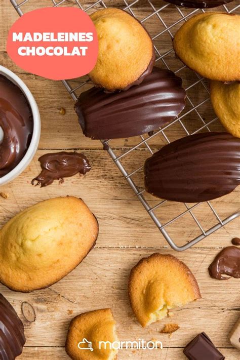 Madeleines au chocolat Nestlé Dessert Corsé Bio Recette Madeleine