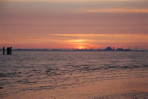 Bildet Strand Hav Kyst Horisont Sky Sol Soloppgang Solnedgang