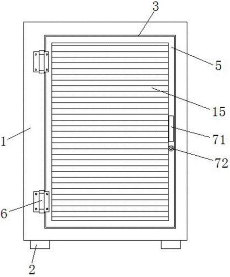 一种具有防尘、防撞效果的动力柜的制作方法