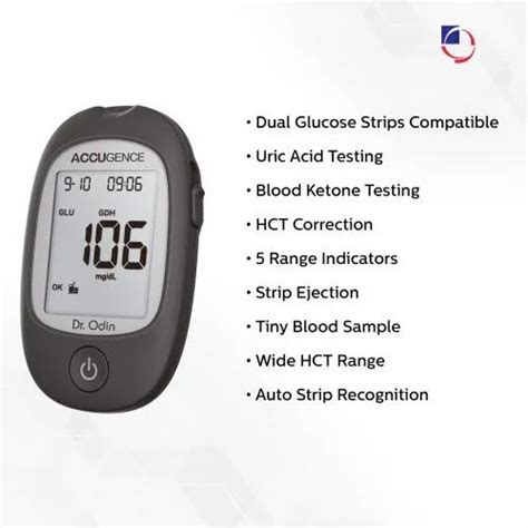 Accugence Black Meter Only at Rs 1099/piece | Accu-Chek Glucometer in ...