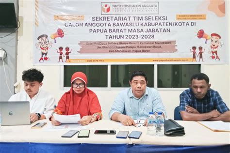 92 Calon Anggota Bawaslu Kabupaten Se Papua Barat Lolos Cat Dan