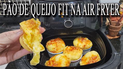 Pão de Queijo Fit na Airfryer Receitas Paleo