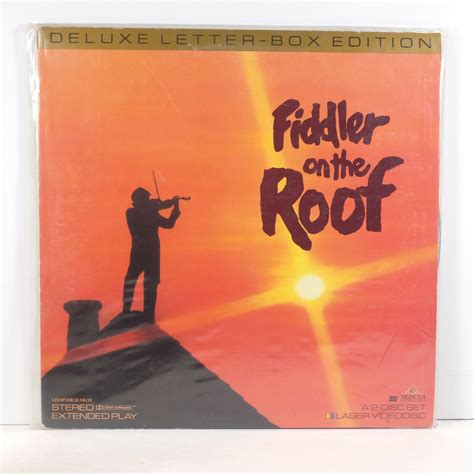 Vguc Fiddler On The Roof Deluxe Letter Box Laserdisc Topol Mgm Ua Ml