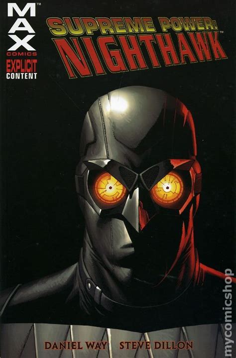 Supreme Power Nighthawk TPB 2006 Marvel MAX 1st Edition Comic Books