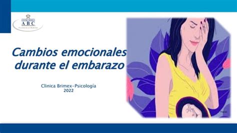 Cambios Emocionales en el embarazo psicología PPT