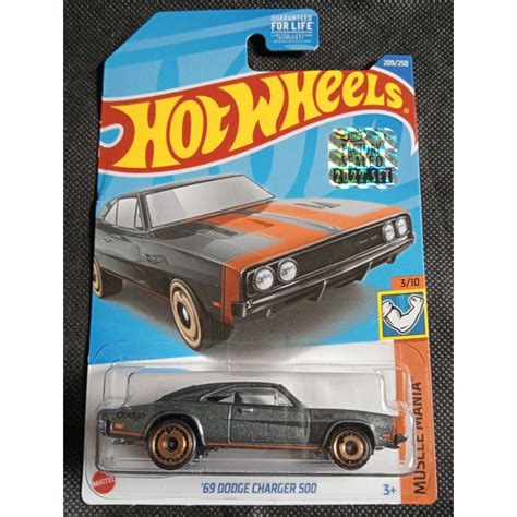 HOT WHEELS 風火輪 69 道奇充電器 500 工廠密封 蝦皮購物