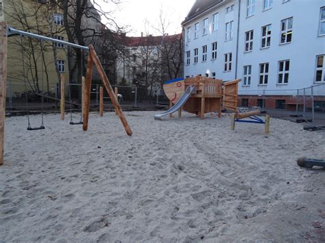 Umgestaltung Des Schulhofes Der Grundschule Am Sch Fersee Berlin