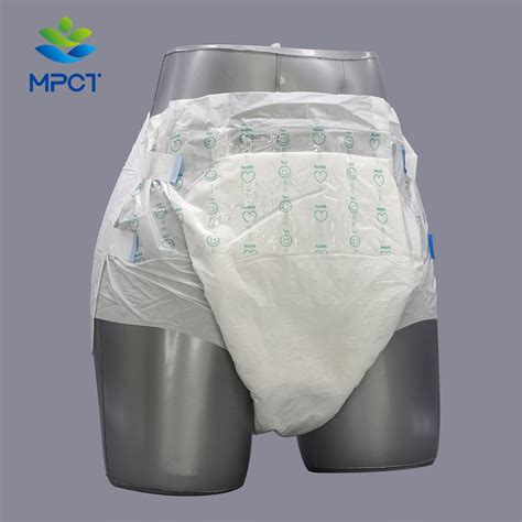 Ultra Thick Adult Diaper Printed Cheapest Adult Diapers Panties Free