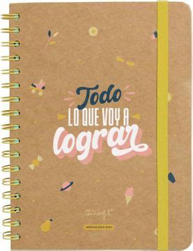 Libro Agenda Wonder Semanal Todo Lo Que Voy A Lograr Mr