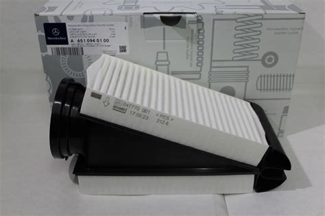 NEW Genuine Mercedes Benz W205 C Class 253 GLC OM651 Air Filter