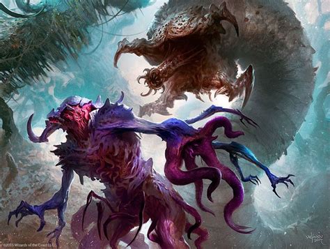 ArtStation Broodhunter Wurm Svetlin Velinov Mtg Art Magic Art