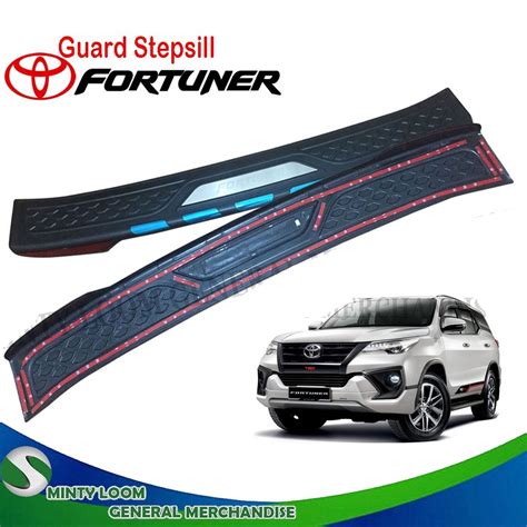 Toyota Fortuner Rear Bumper Guard Protector Rear Bumper Step