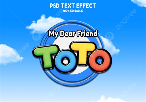 Cartoon Logo Text Effect Template Download on Pngtree