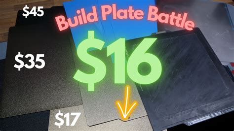 Bambu Lab Build Plate Battle Youtube