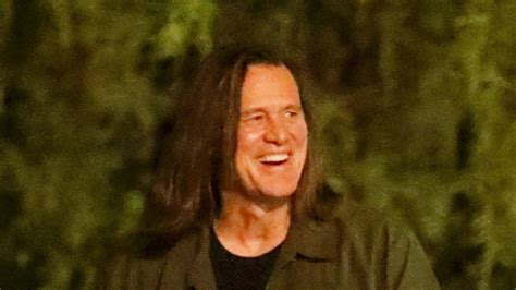 Jim Carrey 61 Sports Dramatic New Hairstyle While Out To Dinner With