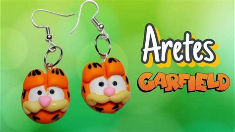 Tutorial Aretes De Garfield Pasta Flexible O Porcelana Fr A Youtube