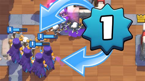 Clash Royale Four Witches Awesome Giant Skeleton Witch Deck Level 1 Clash Royale Gameplay