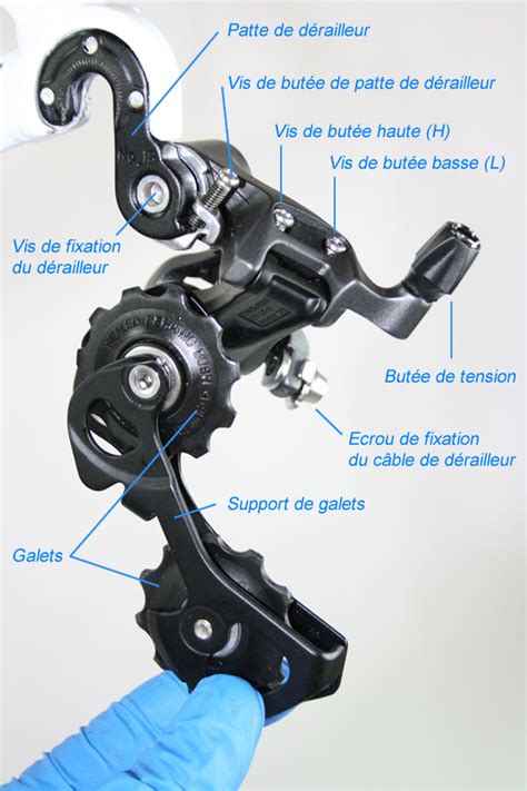 Structure D Un D Railleur Arri Re M Canique De V Lo