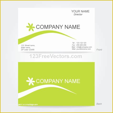 Business Card Template Ai Free Of Business Card Template Illustrator ...