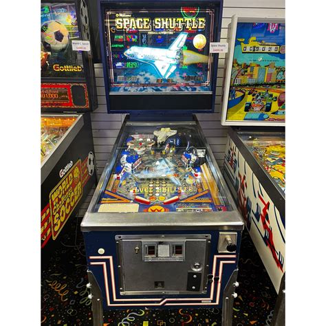 Space Shuttle Pinball Machine Elite Home Gamerooms