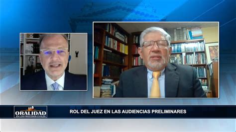 Rol Del Juez En Las Audiencias Preliminares Youtube