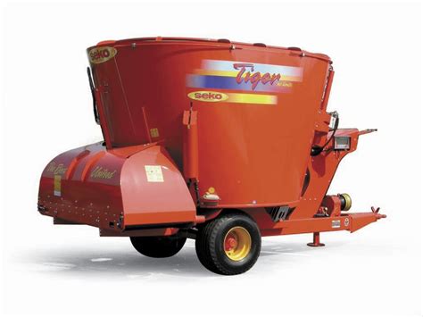 Vertical Mixing Wagon TIGER V1 VMF Series SEKO INDUSTRIES Towed