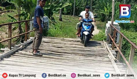 Berdikari Jembatan Penghubung Desa Memprihatinkan Dinas Pupr