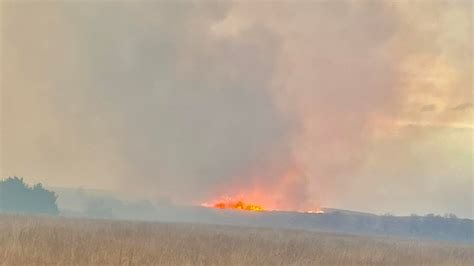 Wildfires burn across Western Oklahoma, high fire danger expected into the weekend